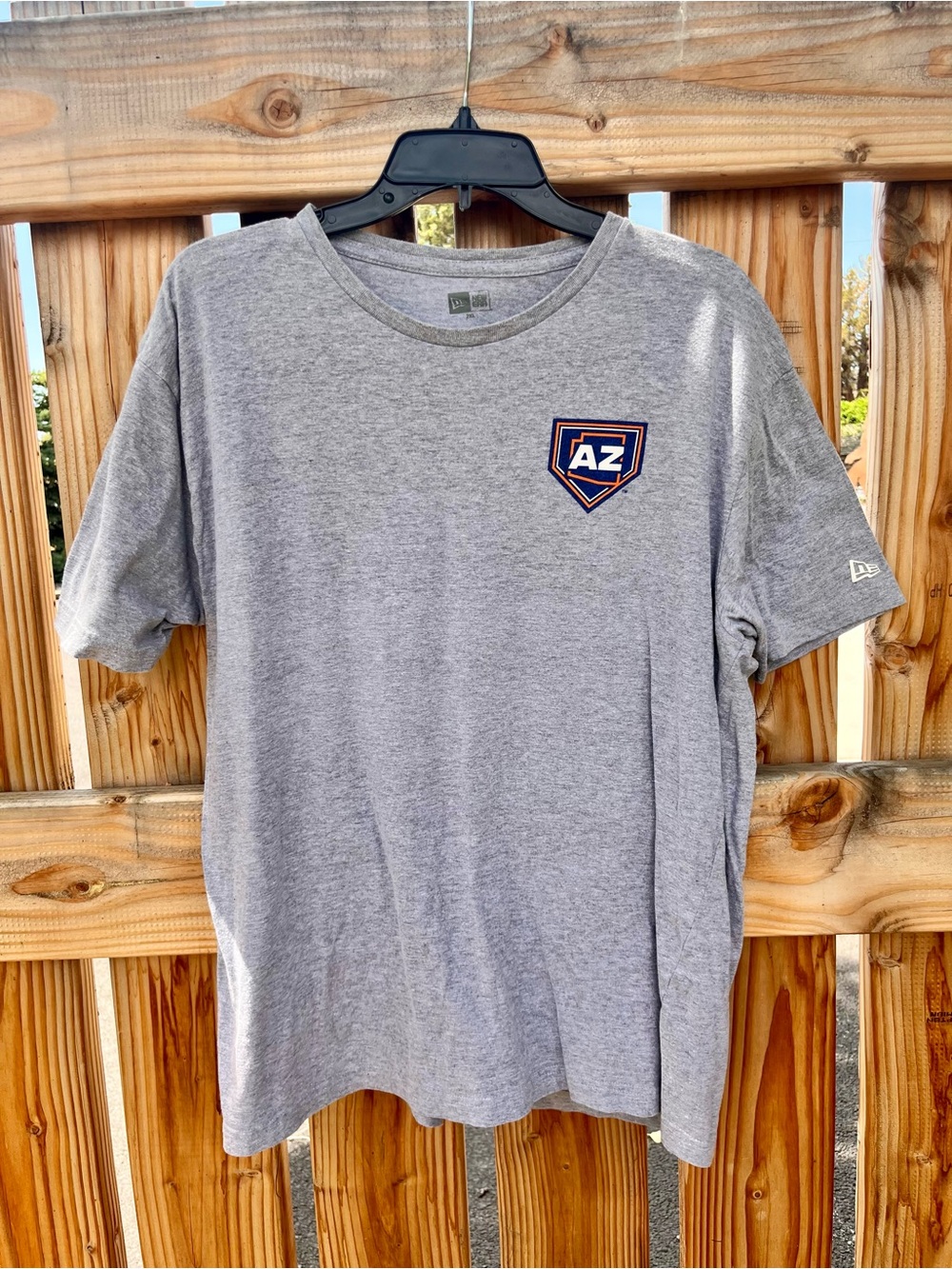 New Era Gray AZ Patch Short Sleeve Tee